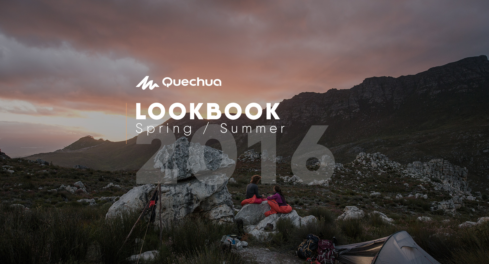 Quechua Lookbook Spring Summer 16 - Work - Digital communication agency Lyon, web agency - Akaru | Agence web Lyon - Akaru